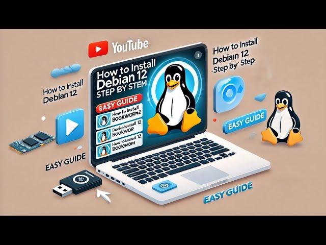 How to Install Debian 12 "Bookworm" Linux from Start to Finish + Basic Configurations [2024]