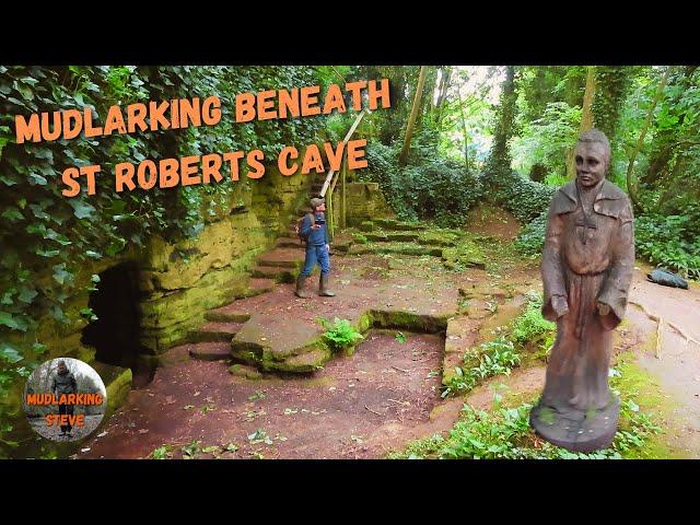 Exploring Rare 12th Century Hermit's Cave In Knaresborough: Mudlarking History Beneath The Mud