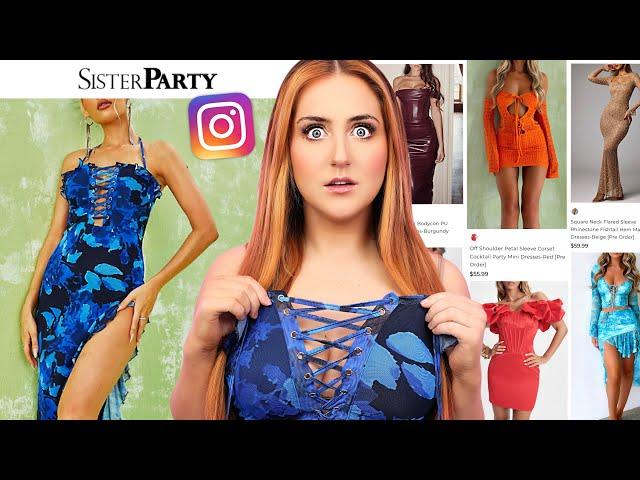 I Bought UNREALISTIC Instagram Brand Dresses *disaster*