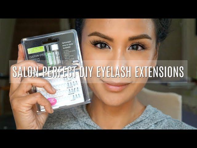 SALON PERFECT EYELASH EXTENSIONS - DIY EYELASH EXTENSIONS