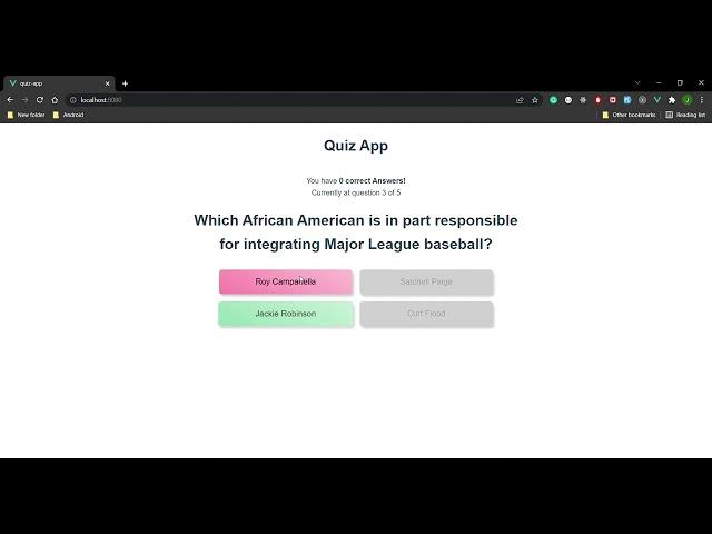 How to Develop Frontend Quiz App using VueJS?