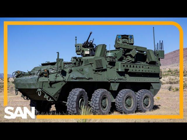 US Army unveils new laser-armed Stryker vehicle to combat drone warfare