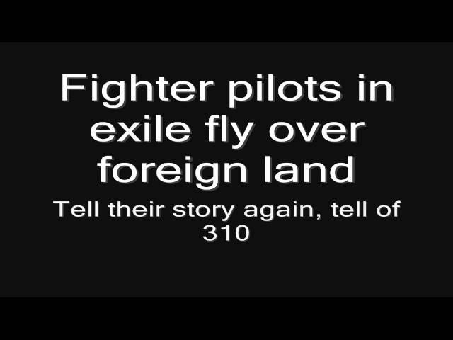 Sabaton - Aces In Exile (lyrics) HD