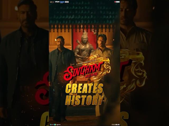 Singham Again Trailer Creates History  | #SinghamAgain