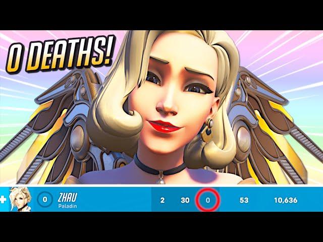 ⭐️ Mercy But With 0 Deaths! ⭐️ Mercy Gameplay - Overwatch 2