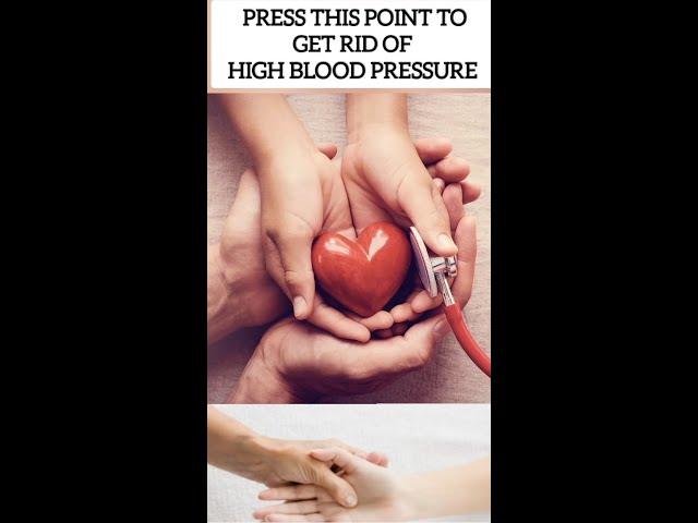 High Blood pressure??  Try pressing this point | Sujok Acupressure points for high BP