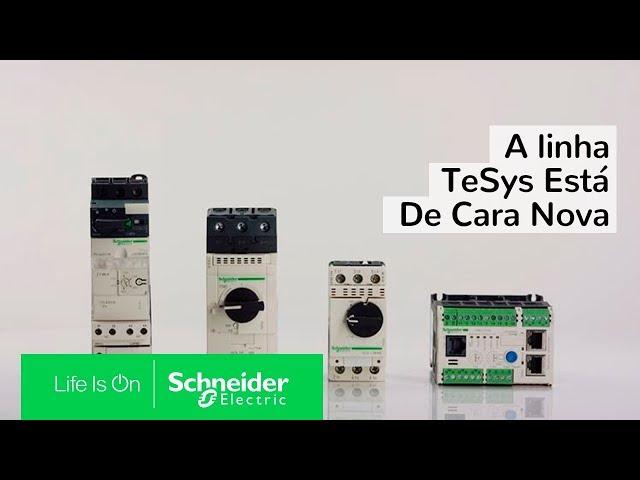 A linha TeSys está de cara nova | Schneider Electric Brasil