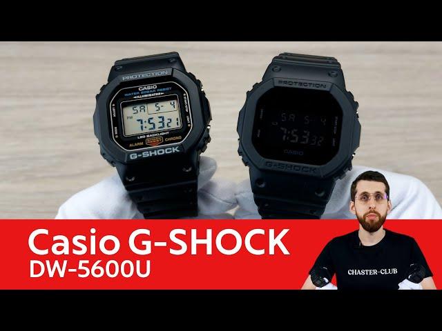 Странное обновление легенд / Casio DW-5600UE-1E и Casio DW-5600UBB-1E