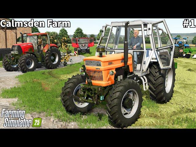 Starting a New Career in Rural England : Calmsden Farm│Calmsden│FS 25│Timelapse#1