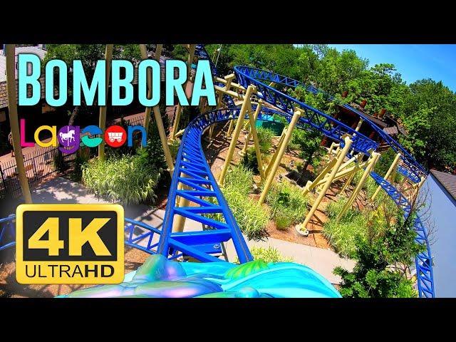 Bombora Roller Coaster (4K) POV - Lagoon Amusement Park