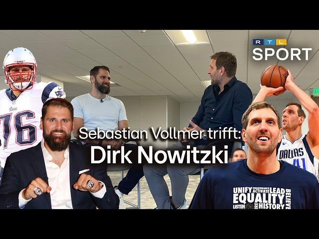 Sebastian Vollmer trifft Dirk Nowitzki | Über sein Leben in Amerika & seinen Erfolg!