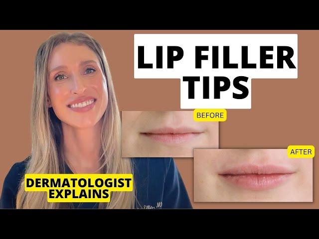 Dermatologist Shares 9 Lip Filler Tips to Know Before and After Treatment