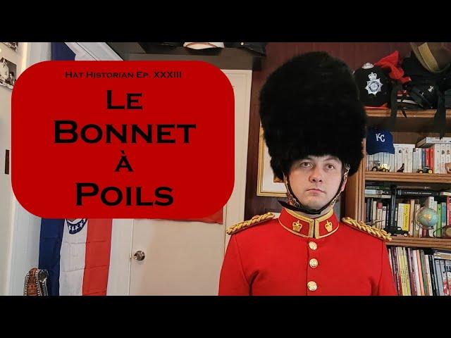 Un Chapeau au Poil: l'histoire du Bonnet à Poils