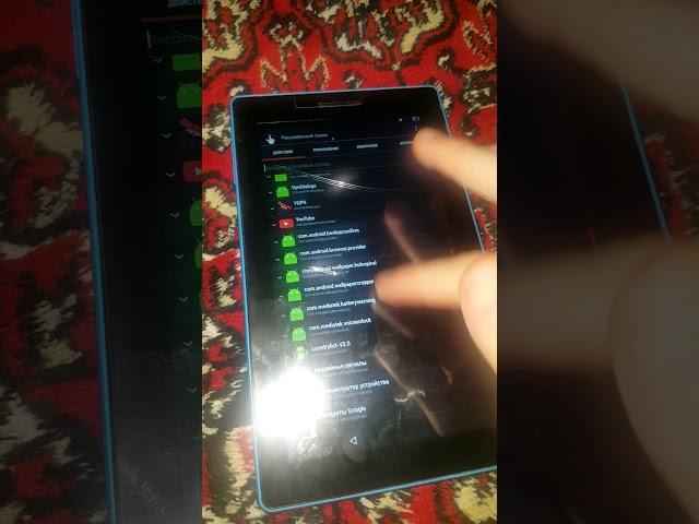 Lenovo TAB 3 710 TB3-710i 710L essential как удалить google аккаунт frp account обход сброс снять