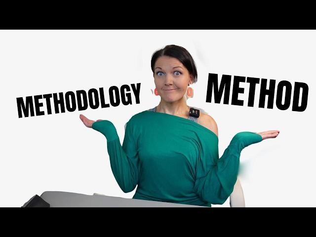 Method vs Methodology