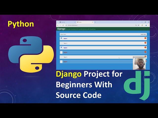 Python Django Project for Beginners With Source Code - Todo App: A Step-by-Step Guide