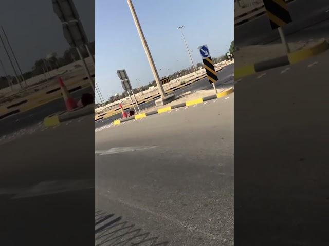 Bahrain Ali driving school roundabout