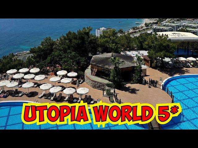 UTOPİA WORLD 5* ЛЮБИМЫЙ ОТЕЛЬ НАШИХ ТУРИСТОВ!