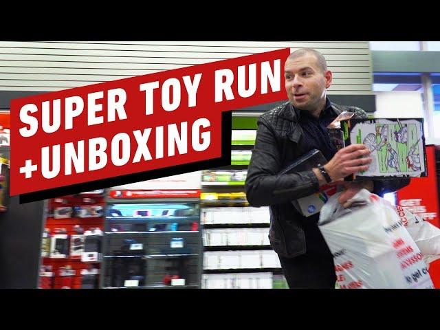 Unboxing EVERYTHING from our Super Toy Run!