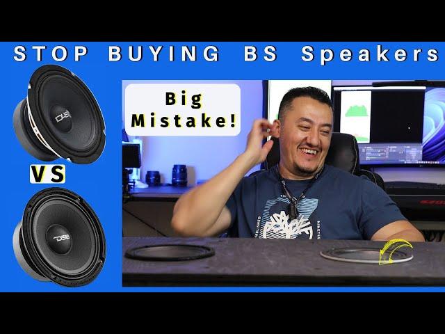 Best 6.5 Midrange Speakers Down4sound USCMR-654 VS DS18 PRO-64XA 6.5” Special Edition