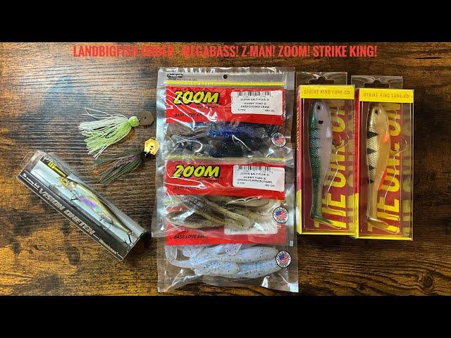 LandBigFish Order - Megabass! Z-Man! Zoom! Strike King!