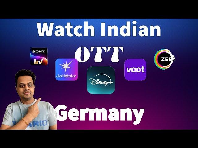 Watching Indian OTT's in Germany on Fire TV II Disney Hotstar I JIOcinema I SonyLIV I Surfshark vpn