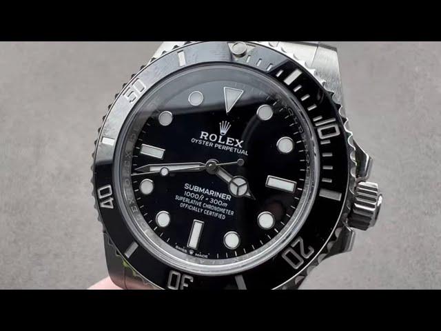 Rolex Submariner 124060 Watch Review | No-Date Submariner | The Ultimate Dive Watch