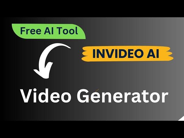 How to Generate AI video Using Invideo | Invideo AI Video Maker #Indvideo #aivideogeneratorfree