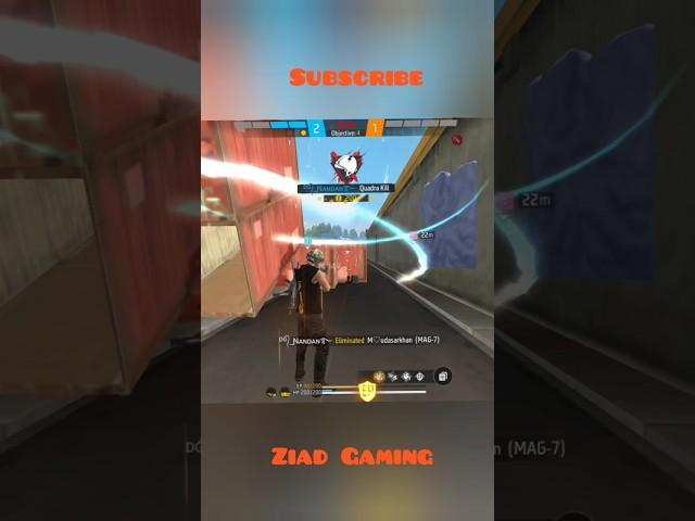Garena Free Fire Ace New Video By Ziad Gaming #gaming #Ziad Gaming