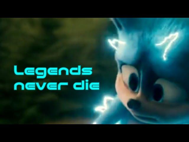 Legends never die RUS • Sonic the hedgehog Movie AMV • Aubie X