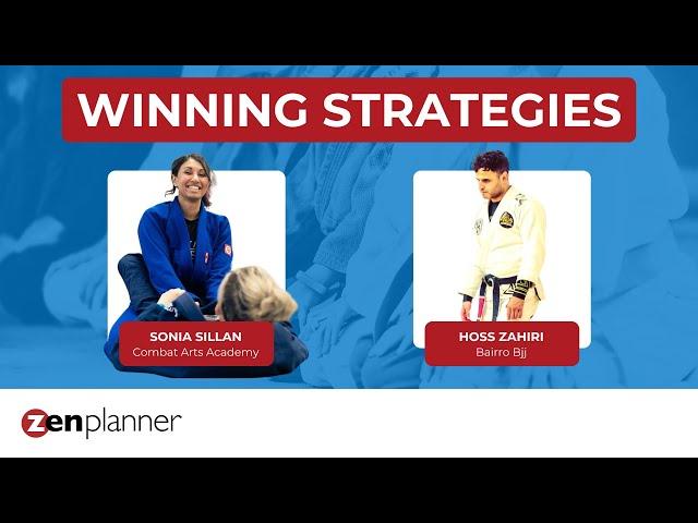 Winning Strategies Webinar for Dojos: Sonia Sillan and Hoss Zahiri