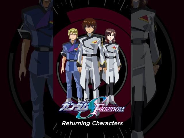 10+ SEED Characters Coming Back for SEED Freedom #shorts #gundam  #gundamseed  #seedfreedom