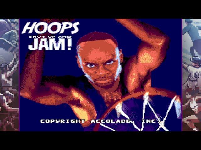 Hoops Shut Up and Jam! Accolade Sports Collection. PC Game. Walkthrough