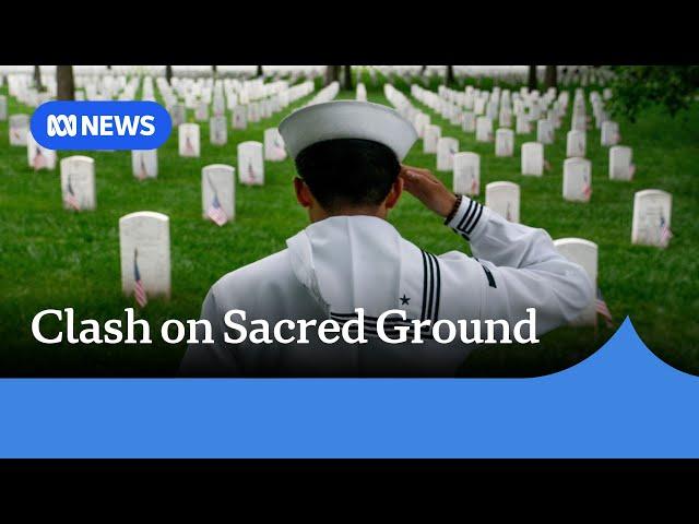 US army accuses Trump’s campaign of 'unfairly' attacking Arlington cemetery keeper | ABC News