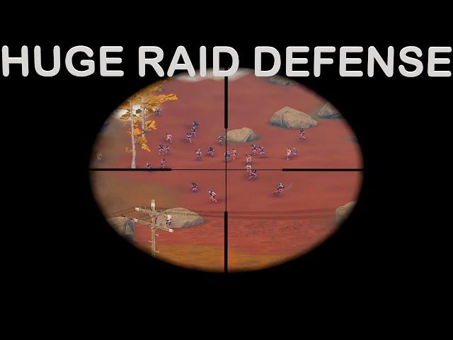 BIGGEST RAID DEFENSE NA (48v13) - Rust