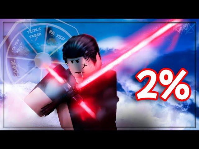 Spending 3000 Robux To Get 1% Triple Light Saber and Raiding Servers | Roblox ZO SAMURAI