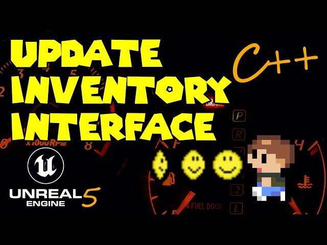 [UE5 - C++] How to Make An Inventory UI w/ Updates in Unreal Engine 5