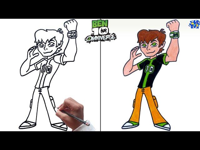 How to draw Ben 10 Omniverse