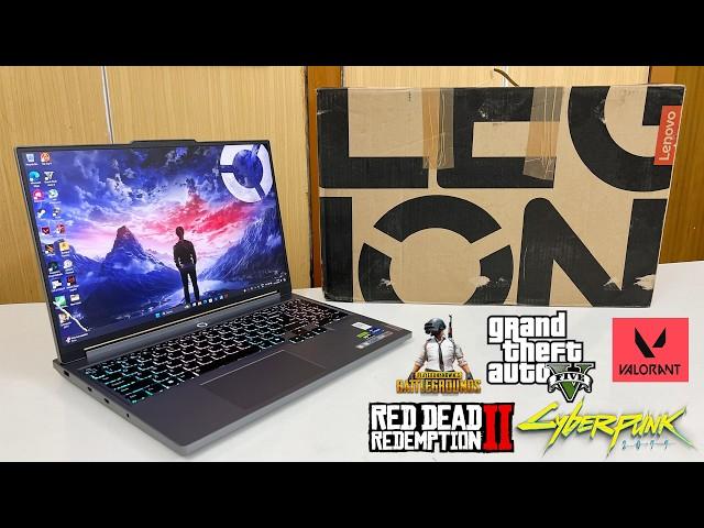 Lenovo Legion 5 (2024 - 2025) i7-14650HX + RTX 4060 - Unboxing + 8 Games Tested 