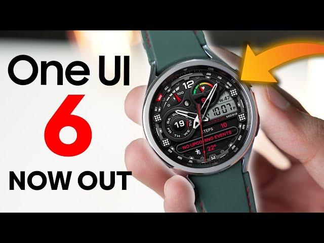 HUGE One Ui 6 For Samsung Galaxy Watch 6 NOW OUT!!