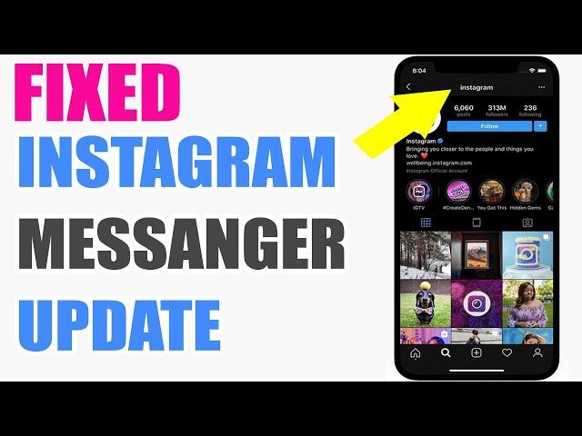 instagram messenger update not working FIXED | instagram messenger update not showing FIXED