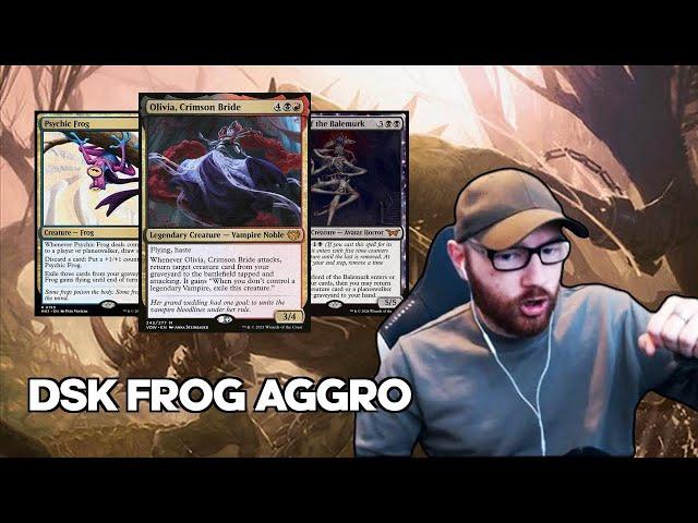 HANDS DOWN My Favorite Magic Card! | DSK Frog Aggro | Historic Bo3 | Metagame Challenge | MTG Aren