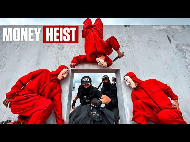 MONEY HEIST vs POLICE in REAL LIFE ll THE INCEPTION 2.0 ll (Epic Parkour Pov Chase)