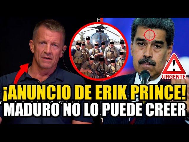 ERIK PRINCE VA POR MADURO Y CONFIRMÓ LO QUE PREOCUPA AL DICTADOR DE VENEZUELA | BREAK POINT