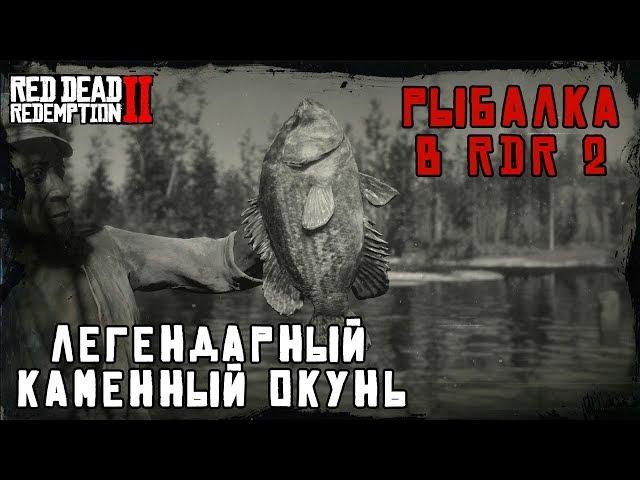 ЛЕГЕНДАРНЫЙ КАМЕННЫЙ ОКУНЬ - рыбалка в RDR 2