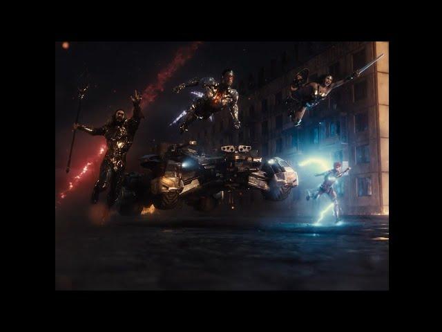 Batman in the Batmobile Snyder Cut Scene Justice League | Zack Snyder's Justice League Scene