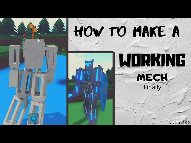 HOW TO BUILD A MECH IN BUILD A BOAT FOR TREASURE (Mech SpeedBuild) | Cosmiix Read desc!