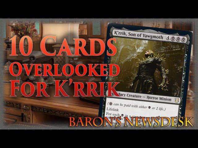 MTG K'rrik, Son of Yawgmoth Commander/EDH DECK TECH - Aristocards