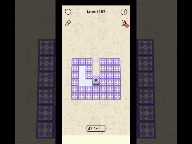 Stack Blocks 3D Level 187 Walkthrough