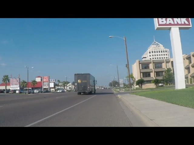 McAllen Texas cycling north on10th Street